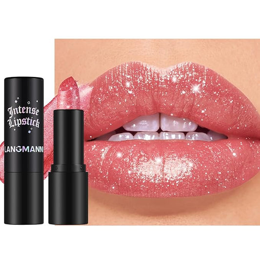 Jolilab Sparkling Lipstick Lip Gloss Long Lasting Waterproof Lipstick