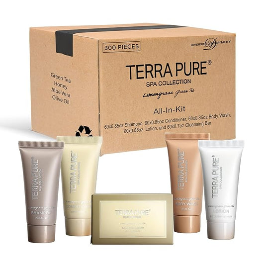 Terra Pure Spa Collection Bulk Set oz