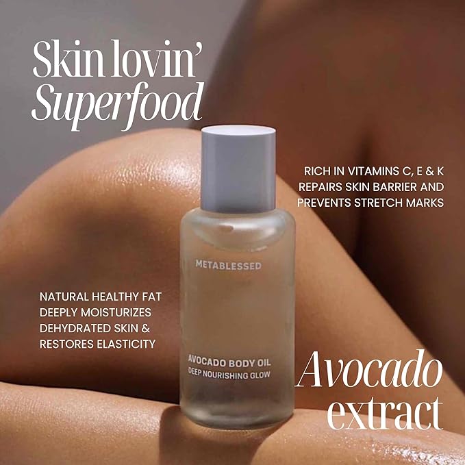 Avocado Dry Body Oil - Deep Nourishing