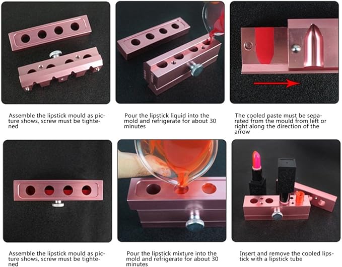 Ymiko 12.1 Dual Uses Lipstick Maker, Lip Balm Making