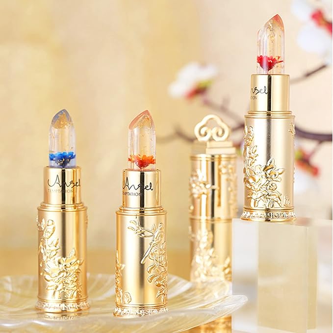 Color Changing Lipstick Flower Lipstick, Color Changing Jelly Changing