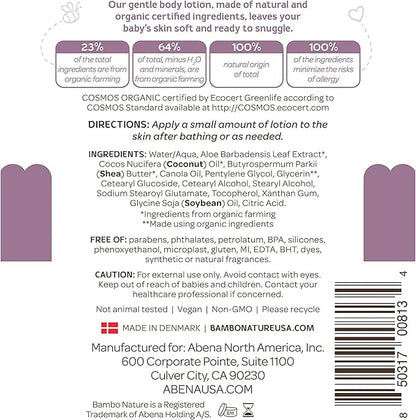 Bambo Nature Snuggle Time Body Lotion, 16.9 fl oz Bottle, 1 Count