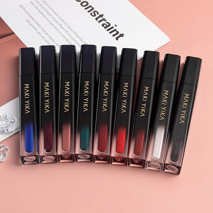 MAKI YIKA Dark Red Lipstick for Women Color Lipstick