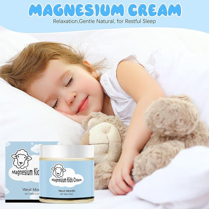 Junior's Bedtime Lotion, Magnesium Lotion for Kids, juniors Bedtime Lotion Kids, juniors Magnesium Bedtime Lotion, Sheep Junior's Bedtime Lotion, Magnesium Cream, Sensitive Skin Support (2PCS)