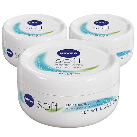 Nivea Soft Refreshingly Moisturizing Face, Body