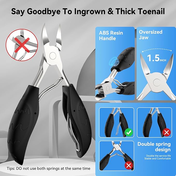 Toe Nail Clippers for Thick