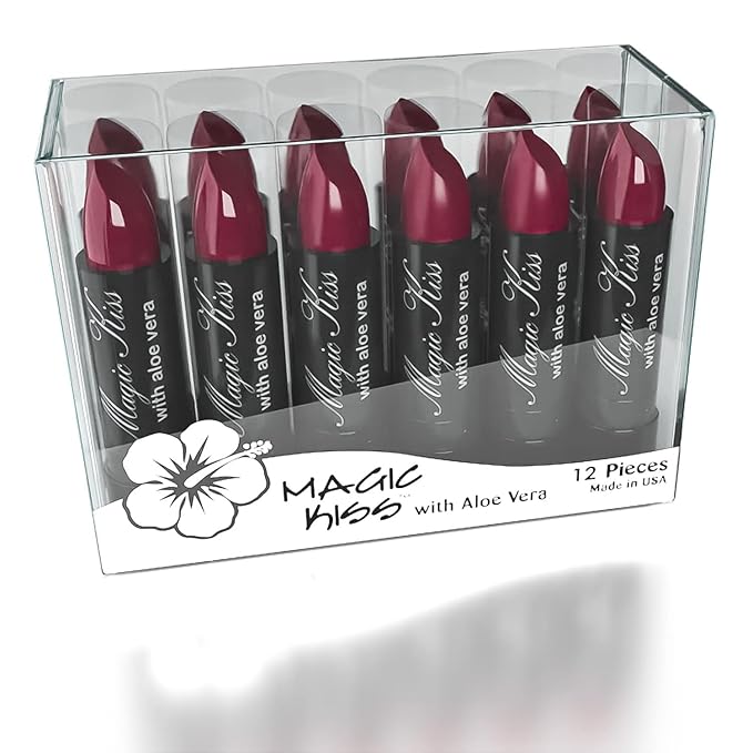 Magic Kiss Pack of 12 Color Changing Aloe Magic