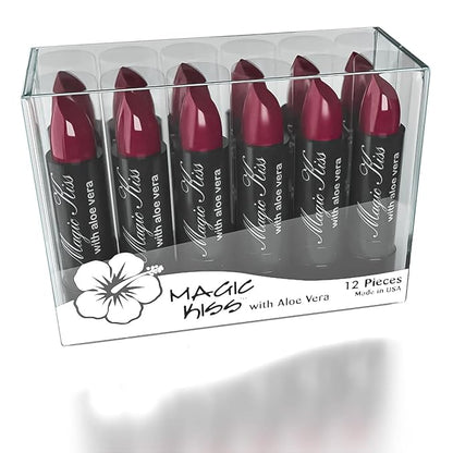 Magic Kiss Pack of 12 Color Changing Aloe Magic