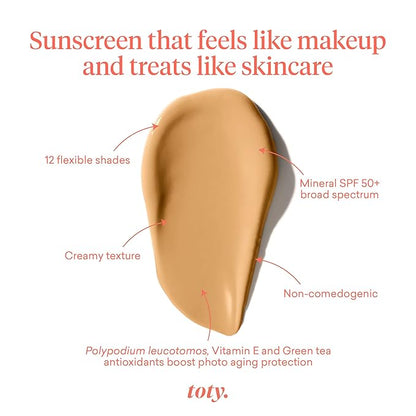 Ilumina CC Cream SPF 50+, 100% Mineral Color PEACHY BEIGE