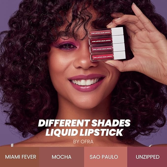 Ofra Cosmetics Mocha - Long Lasting Liquid Lipstick Long