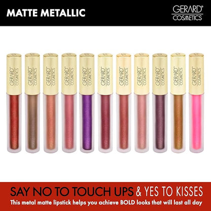 Gerard Cosmetics Metal Matte Liquid Lipstick Cherry Bomb Gerard