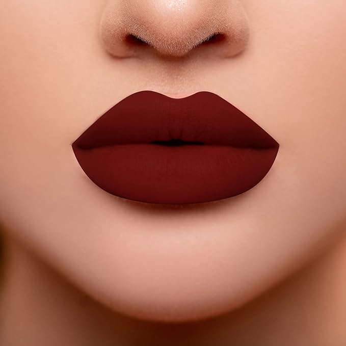 Klara Cosmetics Kiss Proof Lipstick 06 Vintage Burgandy Vintage