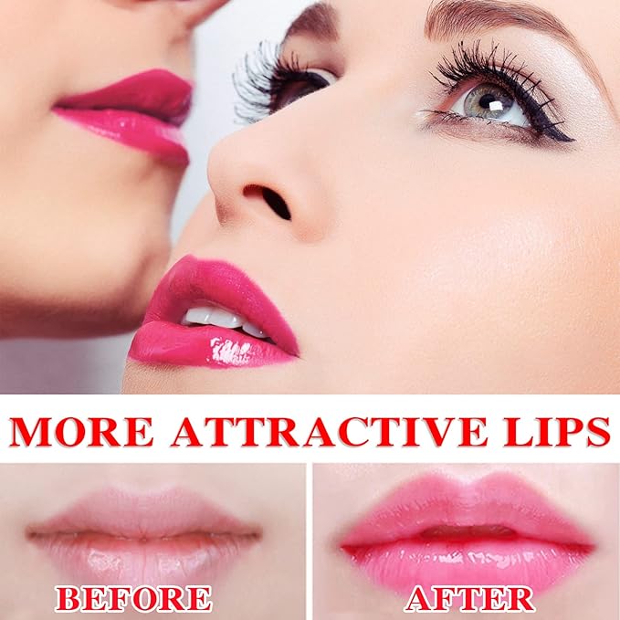 8 Pcs Color Changing Change Lipstick,Magic Lipstick Jelly Lip Balm,Moisturizer Tinted Lip Tint Stain Long Lasting Waterproof Temperature Color Change Lip Gloss
