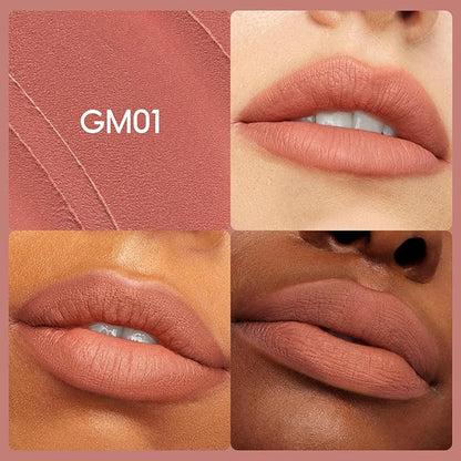 Velvet Matte Lipstick, High Pigment Lip Mud, Longwear, High