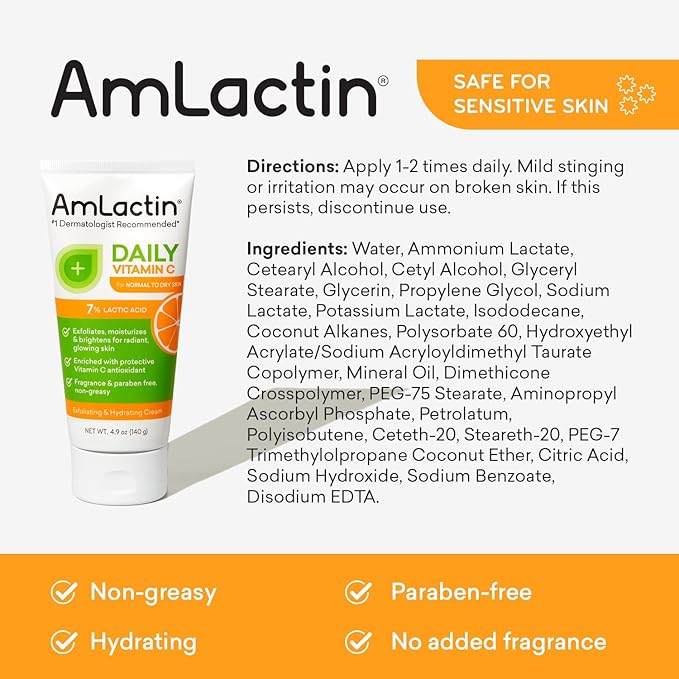 AmLactin Daily Vitamin C Cream -
