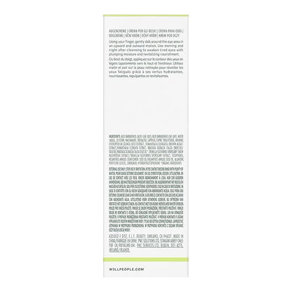 Well People Revitalizing Dew Snow Mushroom Eye Gel-Cream, Gel-based Eye Cream For Moisturizing Undereyes, Targets Fine Lines, Vegan & Cruelty-free (Pack of 2)