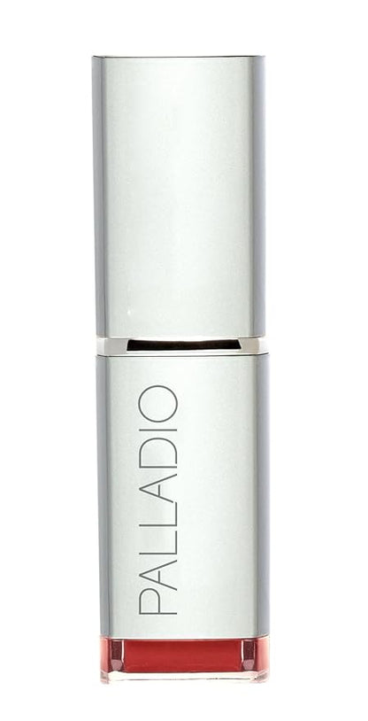 Palladio Herbal Lipstick, Rich Pigmented and Creamy Lipstick, Infused with Aloe Vera, Chamomile & Ginseng, Prevents Lips from Drying, Combats Fine Lines, Long Lasting Lipstick, Roseberry
