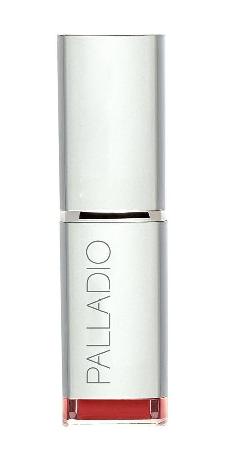 Palladio Herbal Lipstick, Rich Pigmented and Creamy Lipstick, Infused with Aloe Vera, Chamomile & Ginseng, Prevents Lips from Drying, Combats Fine Lines, Long Lasting Lipstick, Roseberry