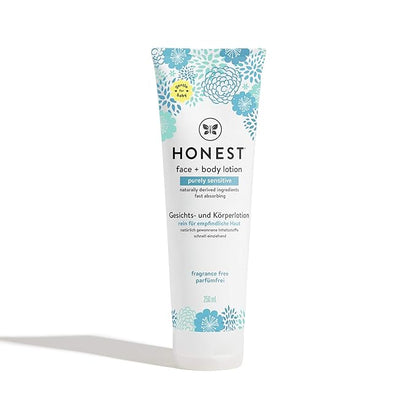 The Honest Company Purely Simple Face + Body Lotion, Fragrance Free