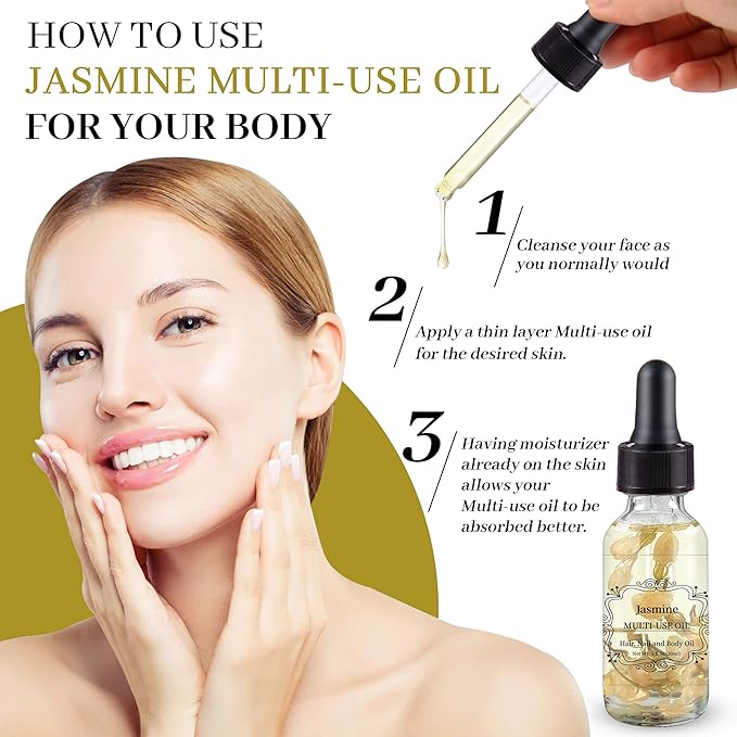 Jasmine Multi-Use Oil for Face, Body
