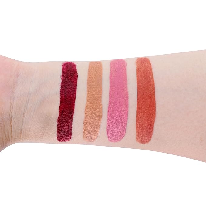 4Pcs Matte Liquid Lipstick Lipgloss Lip Gloss Stain Lipgloss