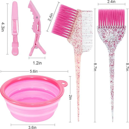 11pcs Hair Coloring Dyeing Kit
