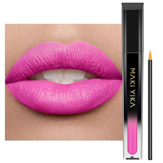 MAKI YIKA Pink Lipstick for Women Color Stay Lipstick