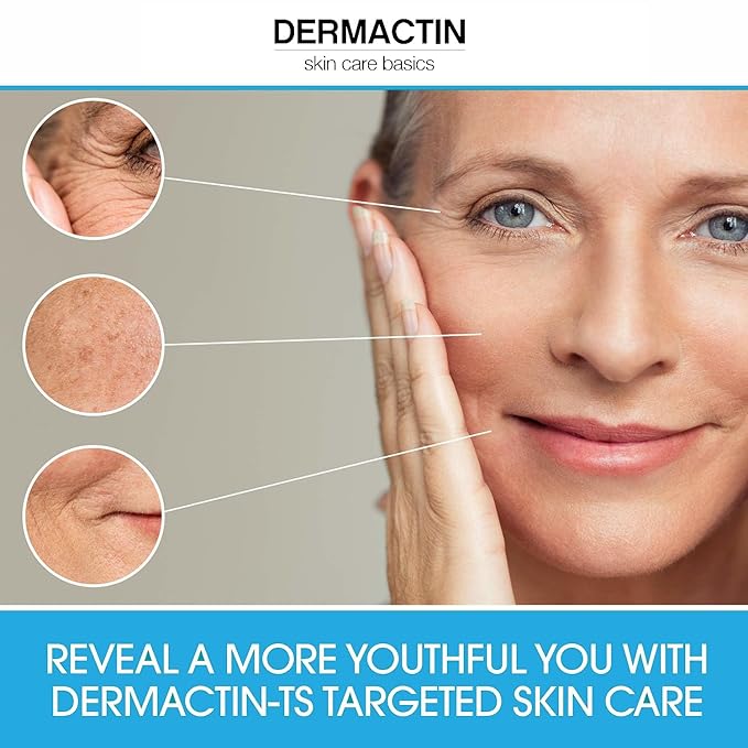Collections Etc Dermactin-TS Crepe Be Gone Skin Firming Collagen Chin Mask .35 ounce Packette