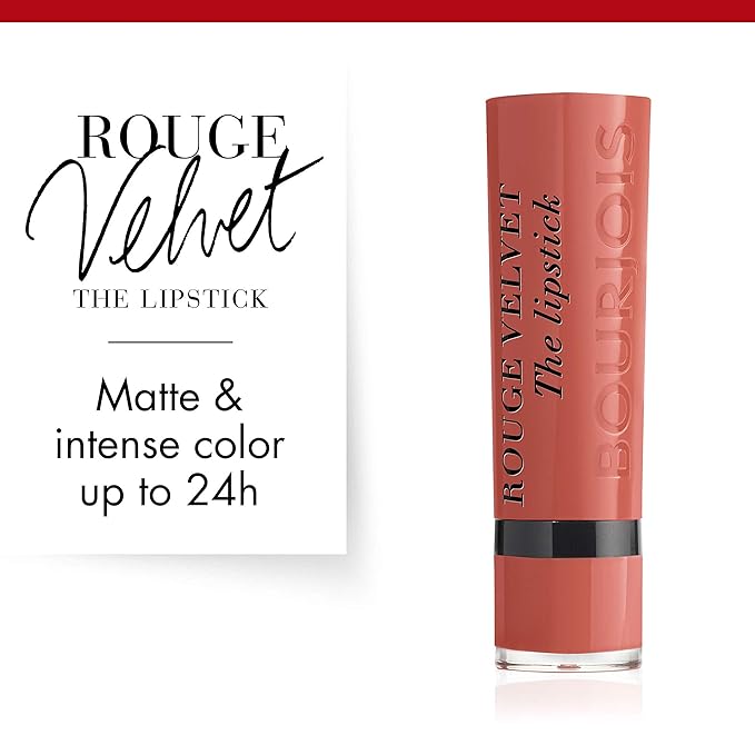 Bourjois Paris Rouge Velvet Lipstick 2.4g - 15 Rouge