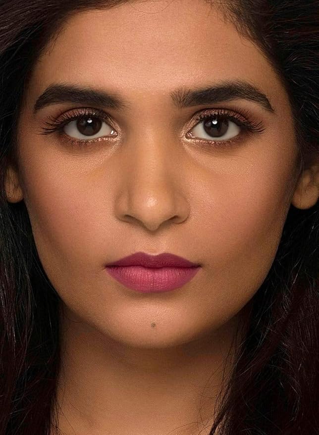 SUGAR Cosmetics Matte As Hell Crayon Lipstick28 Honey Rider (Deep Peach Pink) with SharpenerHighly pigmented, Creamy Texture, Long lasting Matte Finish