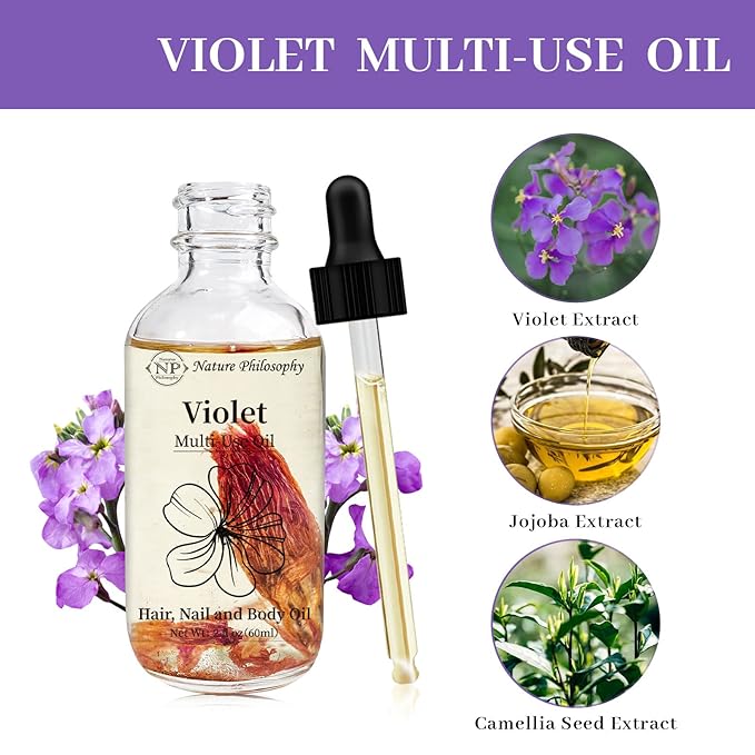 NP NATURES PHILOSOPHY Violet Multi-Use Oil