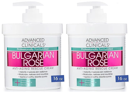 Advanced Clinicals Bulgarian Rose Anti Aging