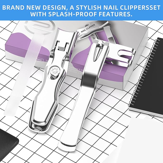 Toenail Clippers for Thick Toenails,3Pcs