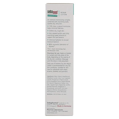 Sebamed Extreme Dry Skin Repair Advance Therapy Lotion with 10% Urea Perfect for Eczema Psoriasis Lotion Rough Dry Skin Moisturizer 6.8 Fluid Ounces