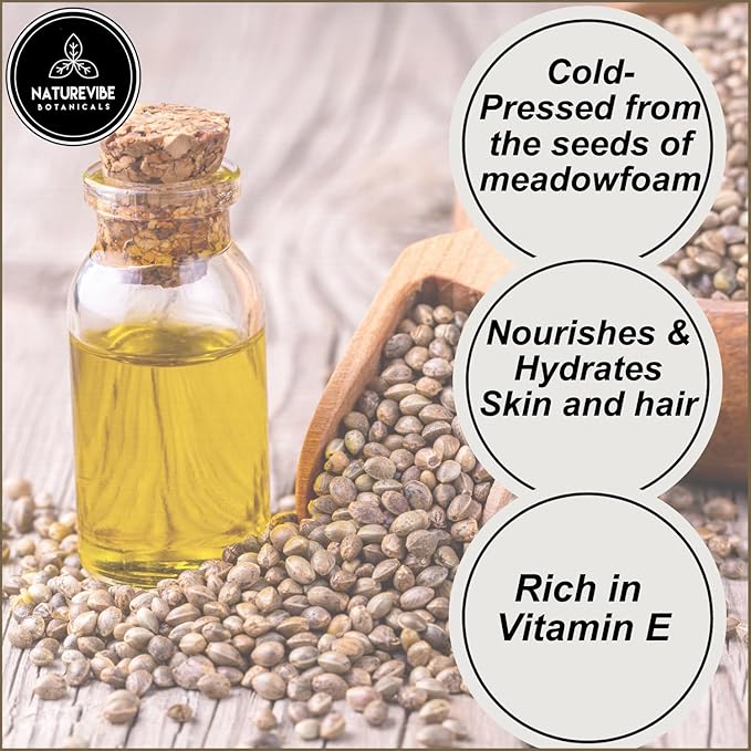 Naturevibe Botanicals Meadowfoam Oil 32 Ounces