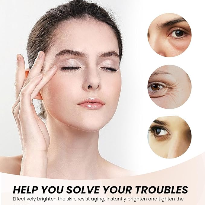 Instant Firming Eye Cream,Temporary Eye Tightener for Under-Eye Bags,Dark Circles & Puffiness|Anti-Aging Face Lift Cream to Smooth Fine Lines (1)