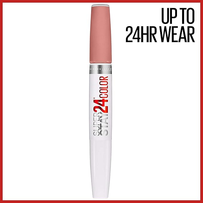 Maybelline SuperStay 24, 2-Step Liquid Lipstick, Absolute Taupe