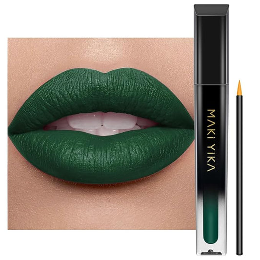 MAKI YIKA Green Lipstick for Women Color Stay Lipstick
