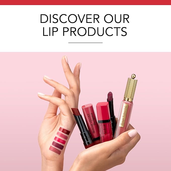 Bourjois Paris Rouge Velvet Lipstick 2.4g - 04 Rouge
