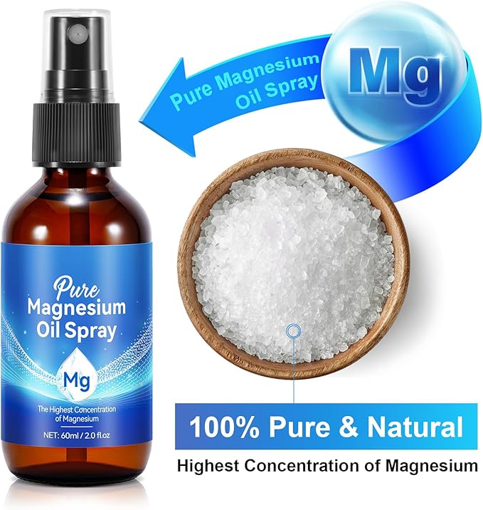 Magnesium Oil Spray, Pure Magnesium Oil