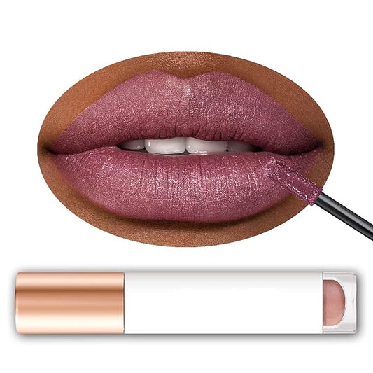 Women Matte Lipstick Nude Long Lasting Liquid Lipstick, Long