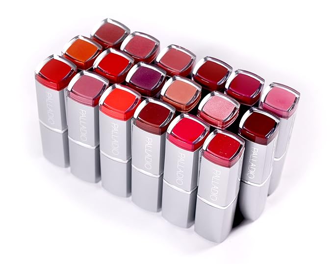 Palladio Herbal Lipstick, Rich Pigmented and Creamy Lipstick, Infused with Aloe Vera, Chamomile & Ginseng, Prevents Lips from Drying, Combats Fine Lines, Long Lasting Lipstick, Toasted Orange