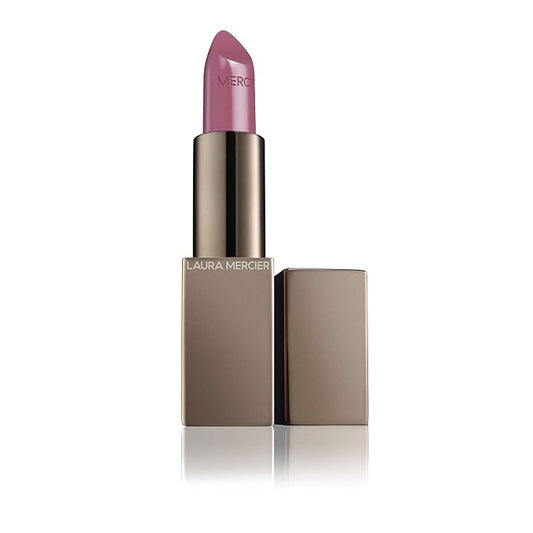 Laura Mercier Rouge Essentiel Silky Creme Lipstick Rose Claire, 0.12 Ounce, Blue Pink