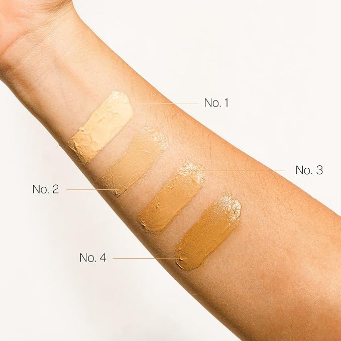 TEIA Cosmetics - Moisturizing Light Coverage Foundation, Natural cruelty-free. (CAPUCCINO)
