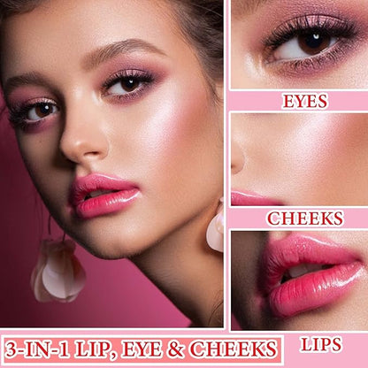 4Pcs Lip Tint Stain Set,Lip Liquid Lipstick Water Gloss