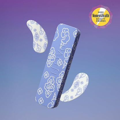 Pacifica Reusable Mask – Under Eye Mask Silicone Face Mask for Fine Lines & Dark Circles, Pair with Serum, Storage Tin Included, Vegan & Cruelty-Free, 2 Pieces