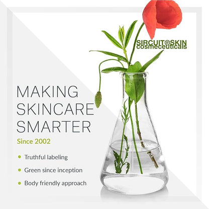 Sircuit Skin WHITE OUT+ Daily Under Eye Care - Hydrating Eye Cream with Granpowder Lumiere DP, Magnolia Extract + Mild Acids - Help Reduce the Appearance of Puffy Eyes + Dark Circles (0.5 oz)