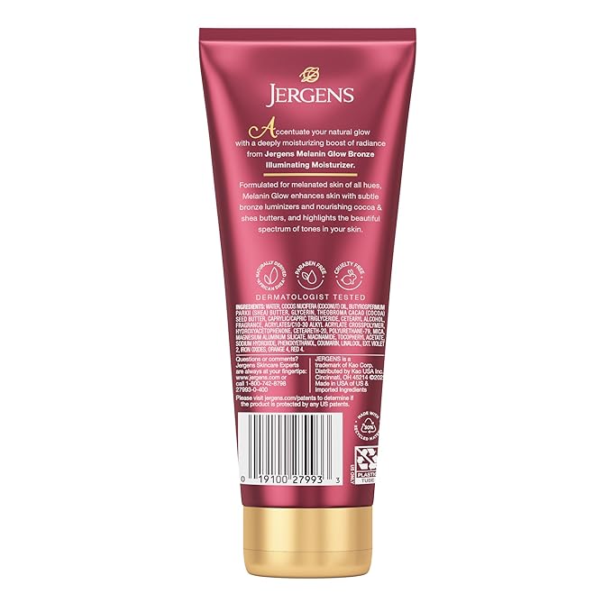 Jergens Hand and Body Lotion, Melanin