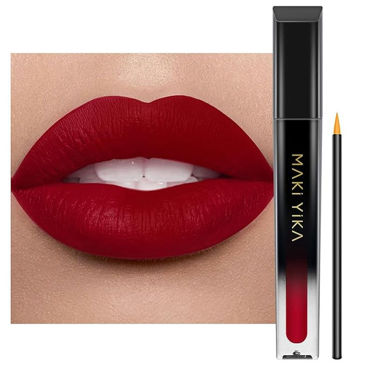MAKI YIKA Red Lipstick for Women Color Stay Lipstick
