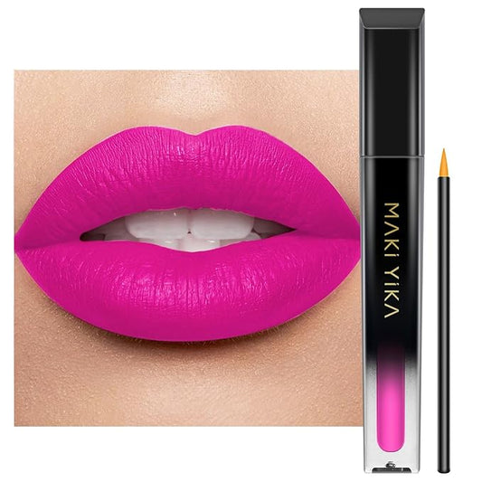 MAKI YIKA Hot Pink Lipstick for Women Color Lipstick
